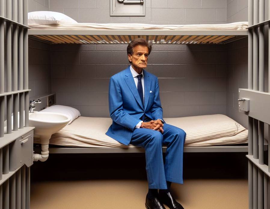 Presidente do PL desfruta de noite de luxo na cela da Polícia Federal: Banquete, beliche e companhia ilustre!