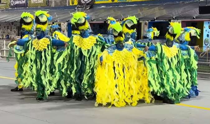 DESFILE UNIDOS DE SÃO LUCAS  NO CARNAVAL 2024